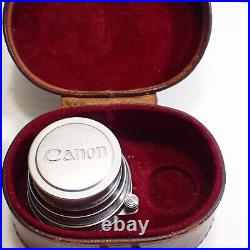 Vintage Canon Camera Co 35mm F2.8 Lens M39 Mount for Leica