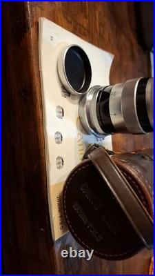 Vintage Canon Camera Co. Japan 100mm f3.5 Lens Og Leather Case Cap & Paperwork Vintage Canon Camera Co. Japan 100mm f3.5 Lens Og Leather Case Cap & Paperwork