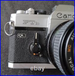 Vintage Canon Camera FTb QL with 28mm Lens