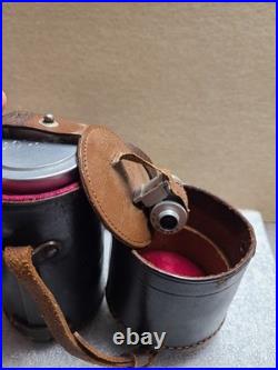 Vintage Canon Camera Lens 135mm f3.5 Original Caps And Viewfinder + Case