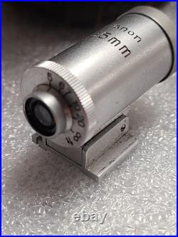 Vintage Canon Camera Lens 135mm f3.5 Original Caps And Viewfinder + Case