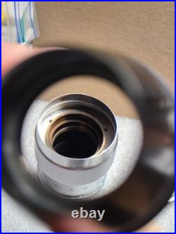 Vintage Canon Camera Lens 135mm f3.5 Original Caps And Viewfinder + Case