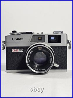 Vintage Canon Canonet QL17 GIII 35mm Film Camera 40mm 11.7 Lens New Battery