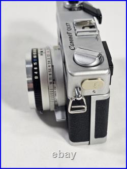 Vintage Canon Canonet QL17 GIII 35mm Film Camera 40mm 11.7 Lens New Battery