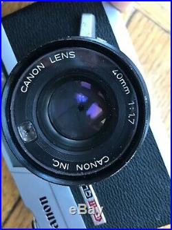 Vintage Canon Canonet QL17 GIII G3 35mm Rangefinder Film Camera withf1.7 Lens