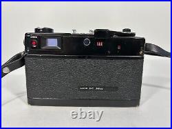 Vintage Canon Canonet Ql17 35mm Film Camera 40mm 11.7 Lens Case Tested