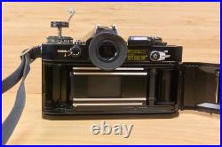 Vintage Canon EF 35mm Film Camera, with 50mm F1.8 FD Lens, Made in Japan