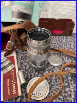 Vintage Canon EP 35mm f1.5 50mm lens Schneider Retina Tele-Xenar 200/4.8