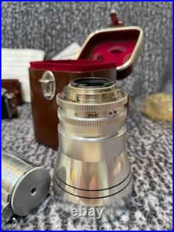 Vintage Canon EP 35mm f1.5 50mm lens Schneider Retina Tele-Xenar 200/4.8