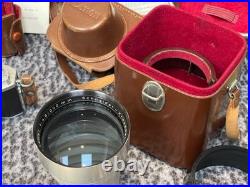 Vintage Canon EP 35mm f1.5 50mm lens Schneider Retina Tele-Xenar 200/4.8