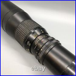 Vintage Canon F-1 35mm SLR Film Camera With 3 Lenses