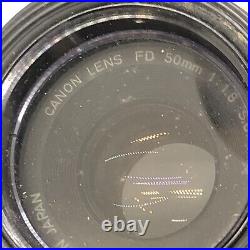 Vintage Canon F-1 35mm SLR Film Camera With 3 Lenses Vintage Canon F-1 35mm SLR Film Camera With 3 Lenses