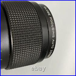 Vintage Canon F-1 35mm SLR Film Camera With 3 Lenses Vintage Canon F-1 35mm SLR Film Camera With 3 Lenses