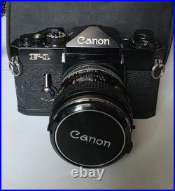 Vintage Canon F-1 with 50mm f 1.4 lens 35mm Film Camera