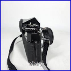 Vintage Canon F1 35mm Camera Body & FD 50mm 1.8 & 28mm 3.5 S. C. Lens with Box