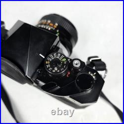 Vintage Canon F1 35mm Camera Body & FD 50mm 1.8 & 28mm 3.5 S. C. Lens with Box
