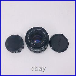 Vintage Canon FD 50mm 1.8 SLR Film Camera Lens Made In Japan VGC