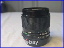 Vintage Canon FD 85mm f1.8 Lens CLEAN