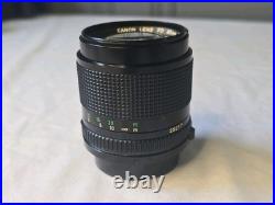 Vintage Canon FD 85mm f1.8 Lens CLEAN