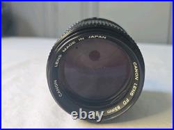 Vintage Canon FD 85mm f1.8 Lens CLEAN