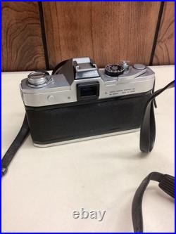 Vintage Canon FT QL 35mm Film SLR Camera FL 58mm F/1.2 Lens Flash Case Set