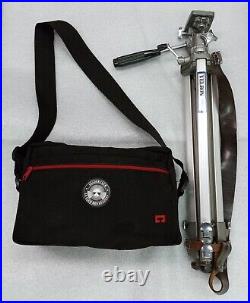 Vintage Canon FTB Camera With Lens + Minolta 35mm Lens + Filters +2 Pedestals