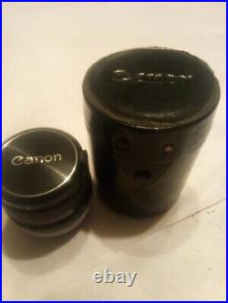 Vintage Canon Ftb QR 35mm Camera-WithMultiple Lenses & LOTS of Accessories-Tested