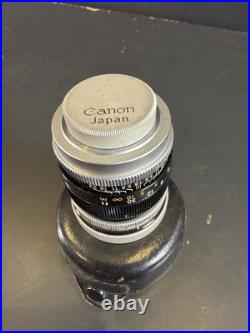 Vintage Canon Lens C-16 50mm f/1.8 Made In Japan Cine Movie Camera Lens with Case