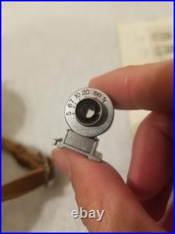 Vintage Canon Serenar lens 135mm f3.5 with leather carrying case Vintage Canon Serenar lens 135mm f3.5 with leather carrying case