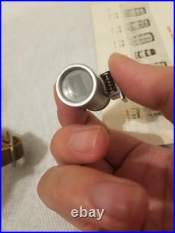 Vintage Canon Serenar lens 135mm f3.5 with leather carrying case