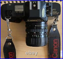 Vintage Canon T70 35mm Camera WithCanon FD 35-70mm 1 3.5-4.5 Lens, Plus Manual