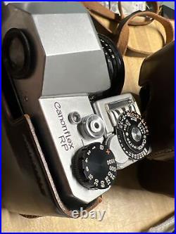 Vintage Canonflex RP camera & 50mm/f11.8 R-Super Canomatic lens