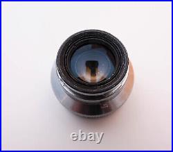 Vintage Carl Zeiss Sonnar Lens 5cm f2 for Contax Rangefinder Camera