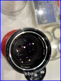 Vintage Carl Zeiss Tele-Tessar 4/135, #4365176, West Germany. Comeswith4 Lenses