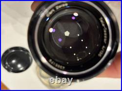 Vintage Carl Zeiss Tele-Tessar 4/135, #4365176, West Germany. Comeswith4 Lenses
