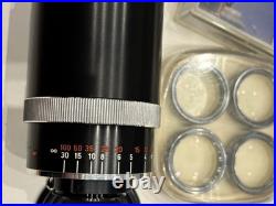 Vintage Carl Zeiss Tele-Tessar 4/135, #4365176, West Germany. Comeswith4 Lenses