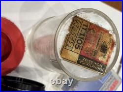 Vintage Carl Zeiss Tele-Tessar 4/135, #4365176, West Germany. Comeswith4 Lenses