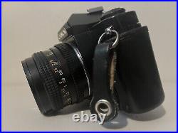 Vintage Chinon CM-4 Camera 35mm SLR Film, 2 Lens, Flash, Accessories Bundle