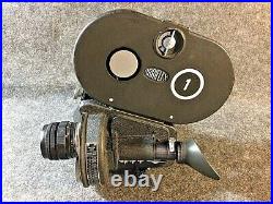 Vintage Collectible Cineflex 35mm Cine Camera, with Motor, Magazine, & Lens
