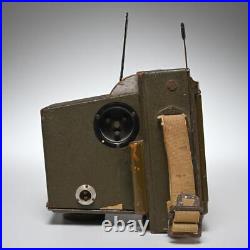 Vintage Combat Graflex Graphic 45 Camera Kodak 127mm Lens AS IS