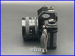 Vintage Contax 139 Quartz SLR Film Camera With Carl Zeiss Planar 1.7 50mm Lens