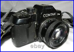 Vintage Contax 167MT 35mm Film Camera with Carl ZeissPlanar 1.7 50mm lens