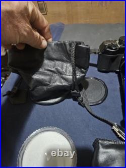 Vintage Contax 167MT 35mm SLR Film Camera Kit With Rare Carl Zeiss Lens, flash Vintage Contax 167MT 35mm SLR Film Camera Kit With Rare Carl Zeiss Lens, flash