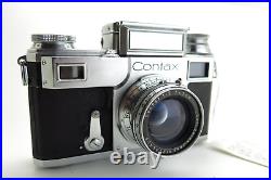 Vintage Contax III 35mm Film Rangefinder Camera with Carl Zeiss Sonnar 50mm F2