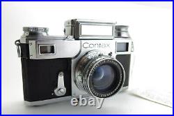 Vintage Contax III 35mm Film Rangefinder Camera with Carl Zeiss Sonnar 50mm F2