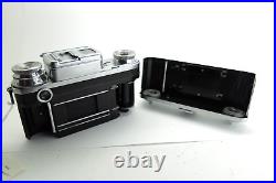 Vintage Contax III 35mm Film Rangefinder Camera with Carl Zeiss Sonnar 50mm F2