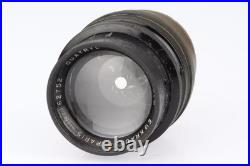 Vintage E Krauss Paris Quatryl 15cm f/4.5 Cine Lens for Ol'Ywood 35mm Camera