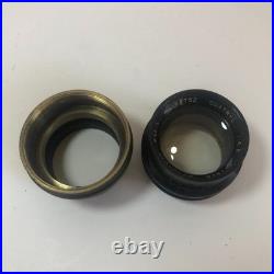 Vintage E Krauss Paris Quatryl 15cm f/4.5 Cine Lens for Ol'Ywood 35mm Camera
