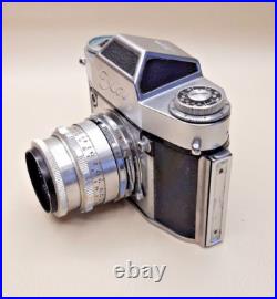 Vintage EXA II camera + carl zeiss jena tessar 2.8/50 lens