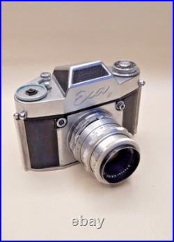 Vintage EXA II camera + carl zeiss jena tessar 2.8/50 lens Vintage EXA II camera + carl zeiss jena tessar 2.8/50 lens